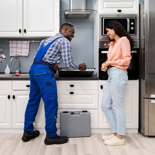 can you provide an estimate for cooktop repair before beginning any work in Enhaut PA